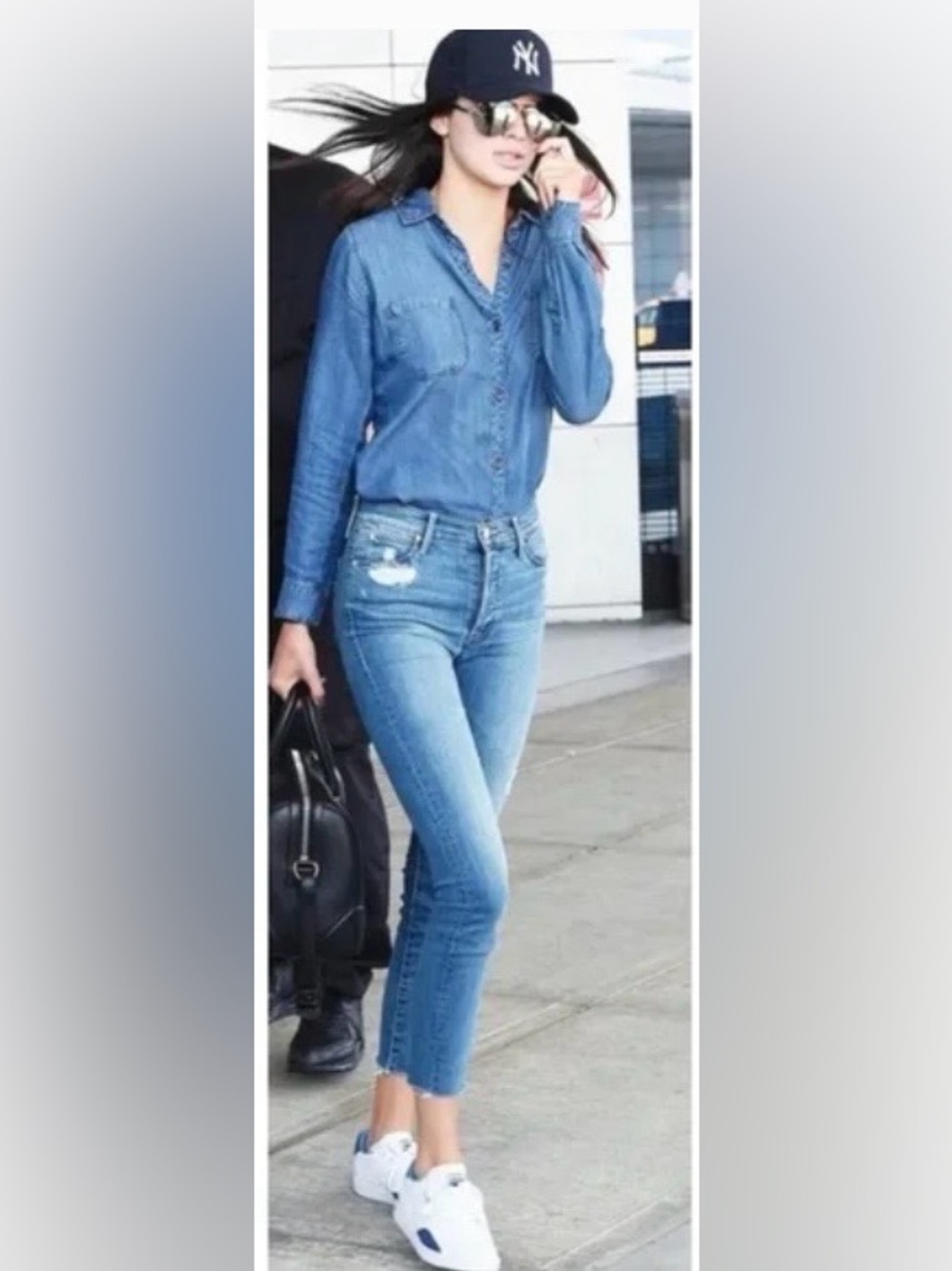 MOTHER The Stunner Ankle Fray, size 27 - Picture 5 of 11